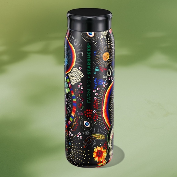 FARM Rio Other - NWT Starbucks x Farm Rio Borogodo 20 ounce stainless steel water bottle